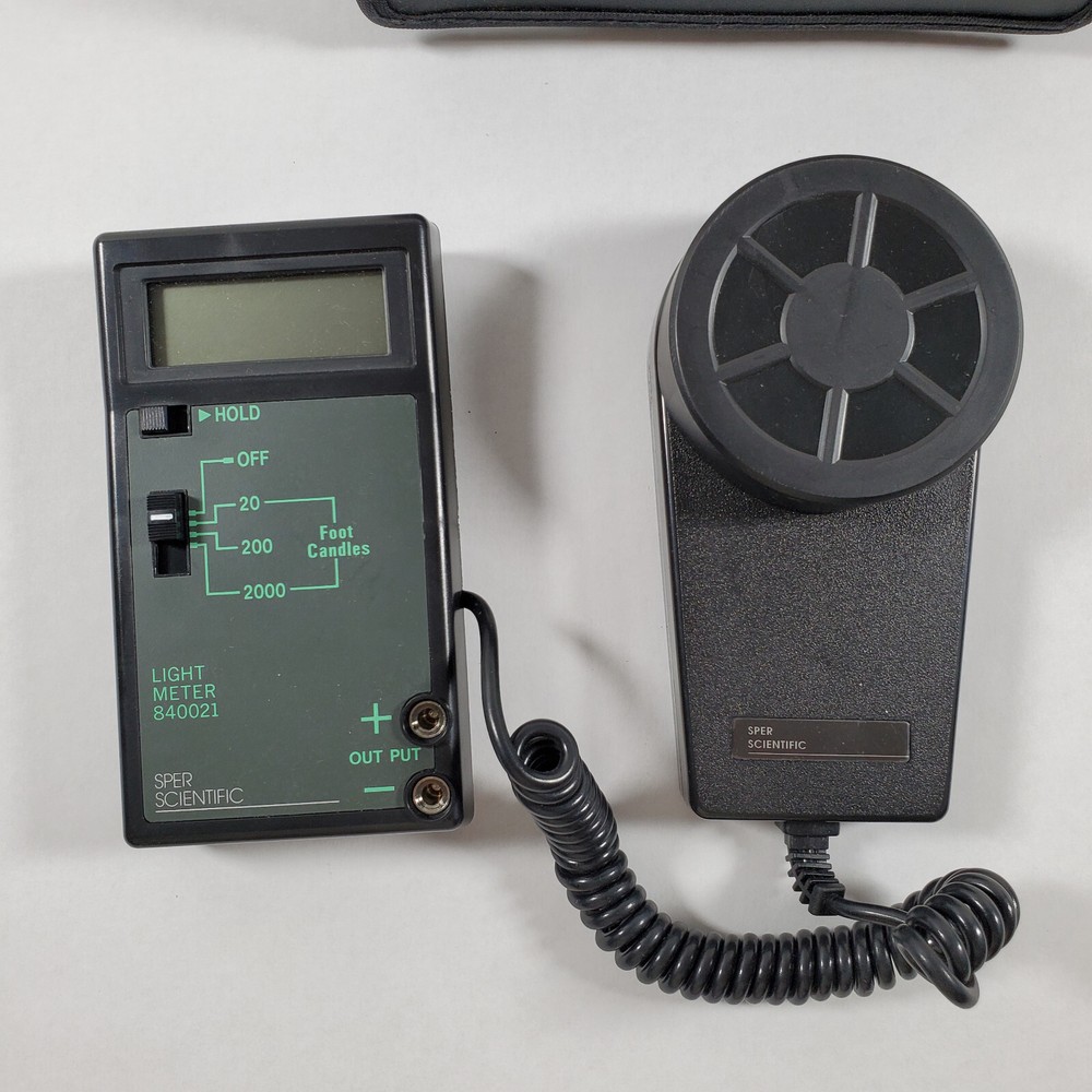 SPER Scientific1 Light Meter 84002 with Manual