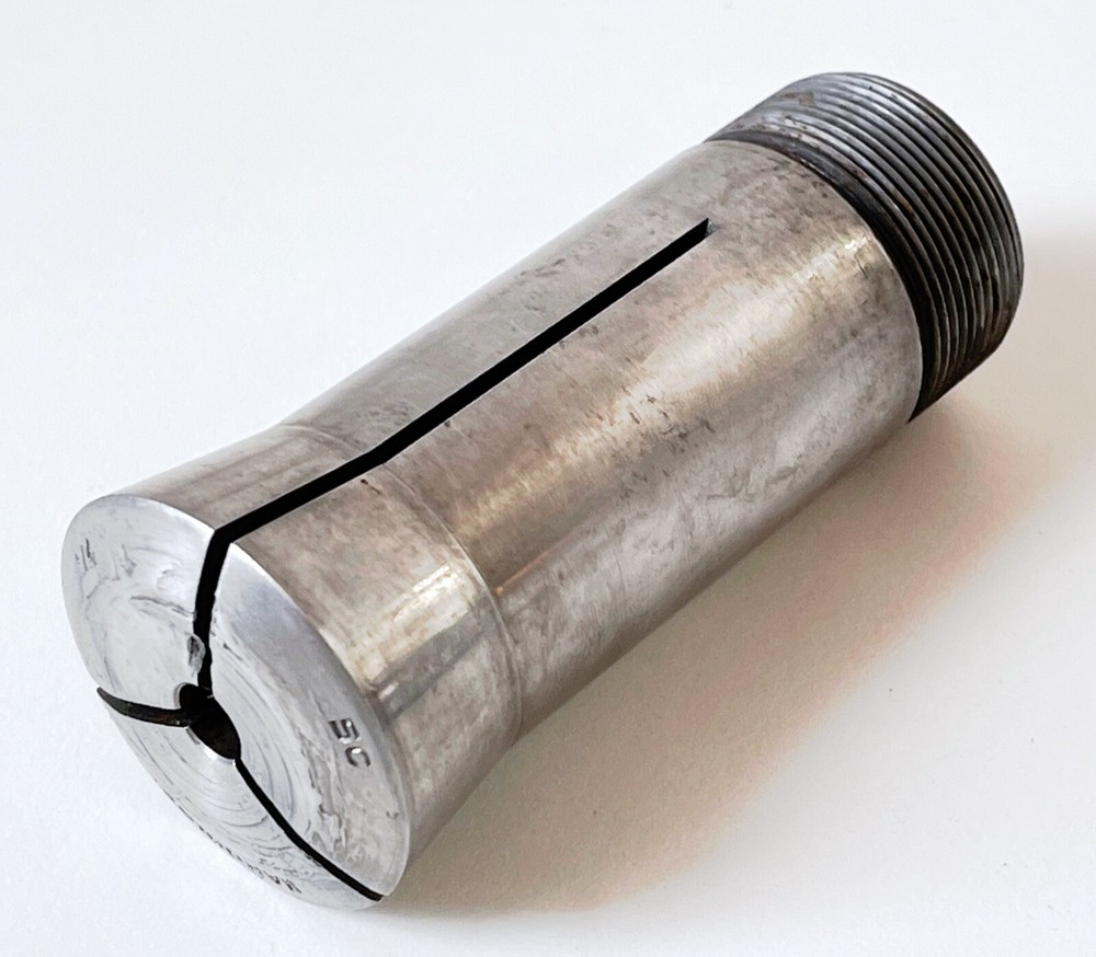 1/4" HARDINGE 5C Round Collet External & Internal Threads USA .25"