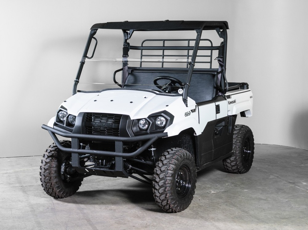 TERRARIDER KAWASAKI MULE MID / MX HALF UTV WINDSHIELD - STD. 3/16”