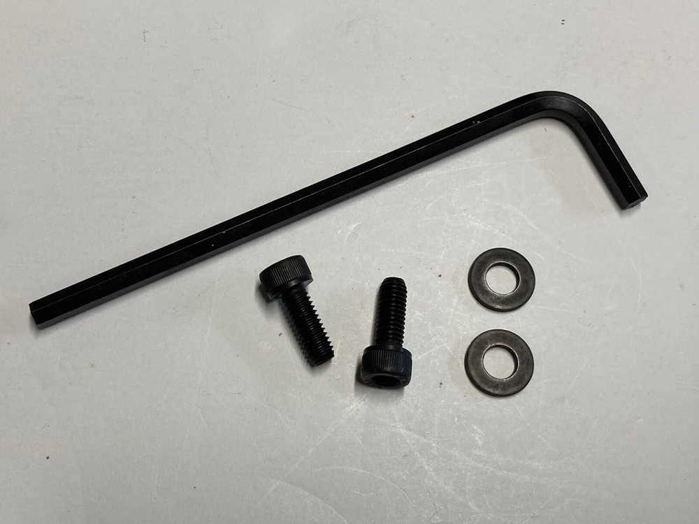 DREMEL MULTI-MAX, 2-Clamping Screws, 2- Washers, 1-Long Handle Hex Key