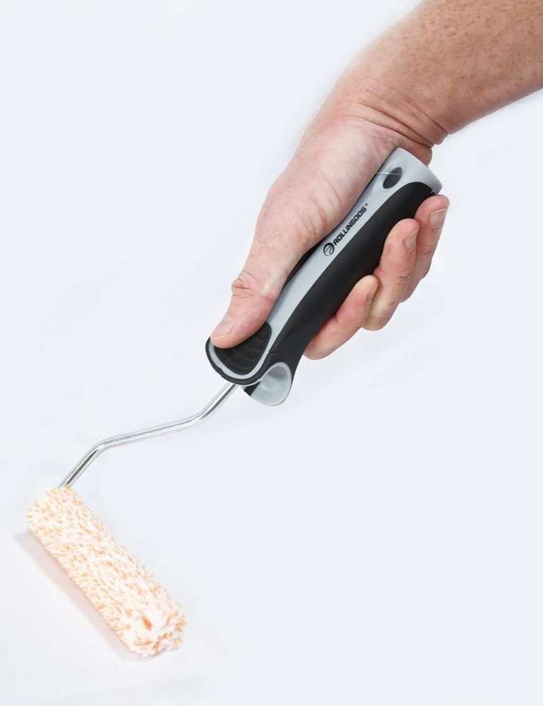 Lightweight 4-Inch Paint Roller Frame with Ergonomic Handle for Comfortable Use
