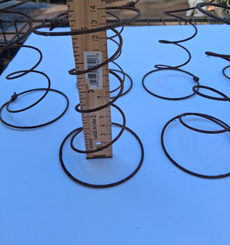 Rusty bed springs nice and Rusty bakers dozen 13