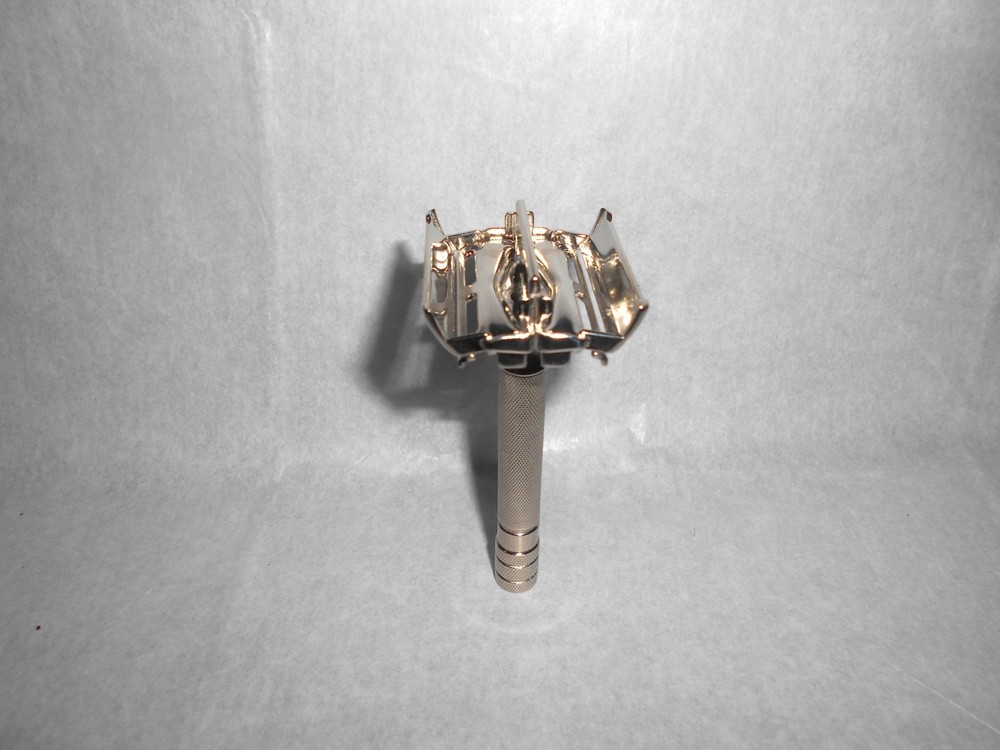 Gillette Ranger Tech 1941 DE TTO Refurbished Replated Nickle 2