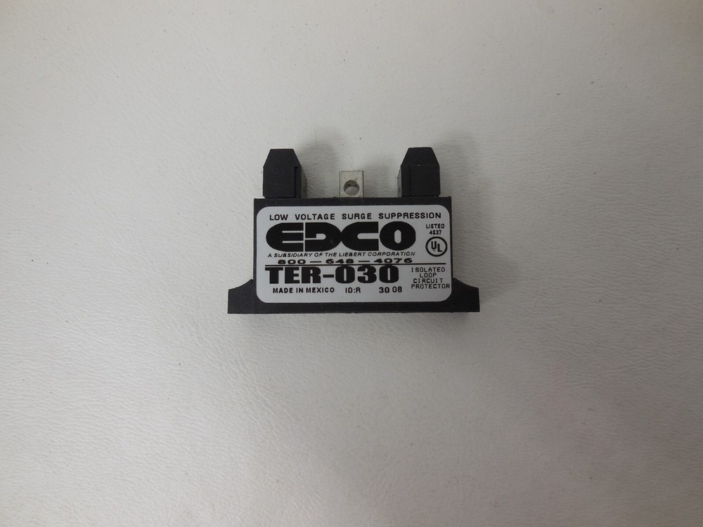 EDCO TER-030 Low Voltage Surge Suppression - NEW