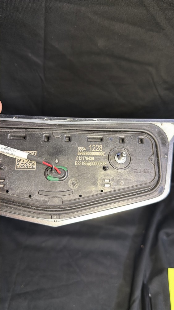 2021-2024 Cadillac Escalade Rear Liftgate Push Button Emblem