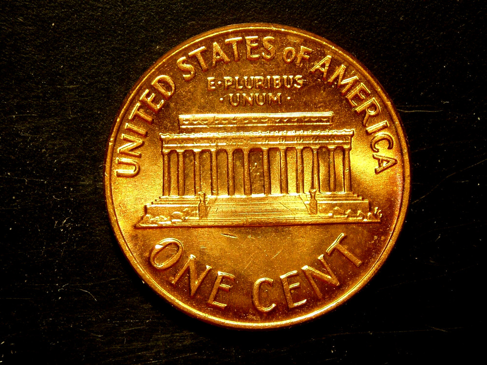 1972-D UNC LINCOLN MEMORIAL CENT #6