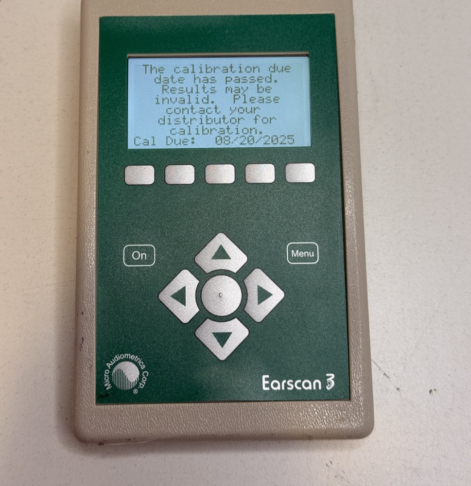 Micro Audiometrics Earscan 3 Screening Audiometer- 3 pack