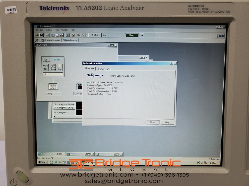 Tektronix TLA5202 Logic Analyzer
