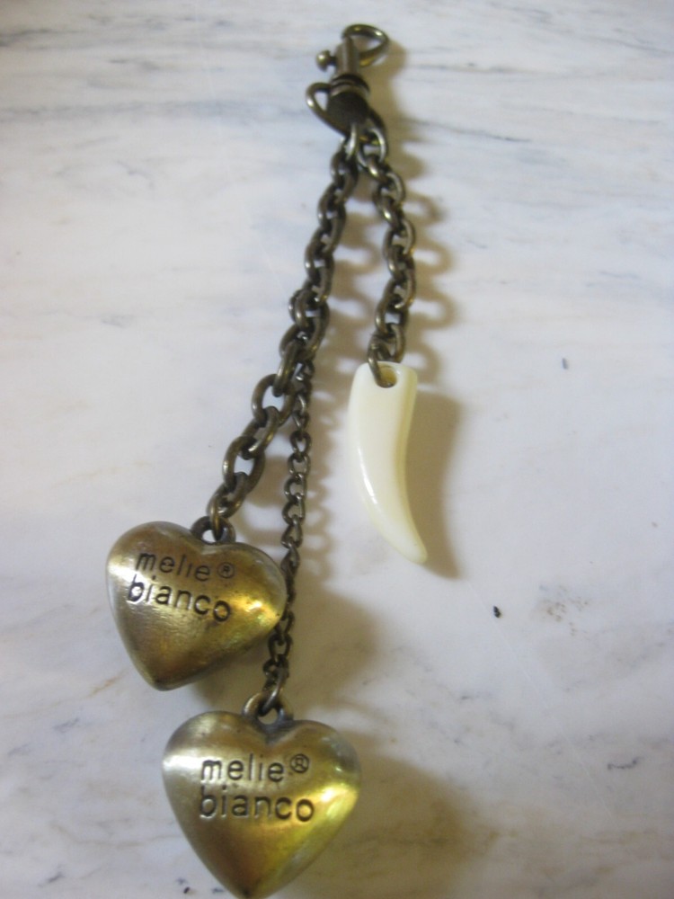 Melie Bianco Keychain hearts