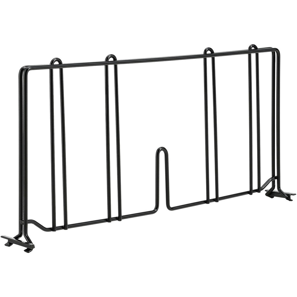 Nexel AD821B Black Epoxy Divider 21"D x 8"H