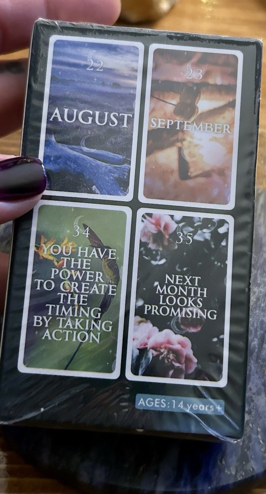 Mystical Timing Oracle Tarot New Sealed Package