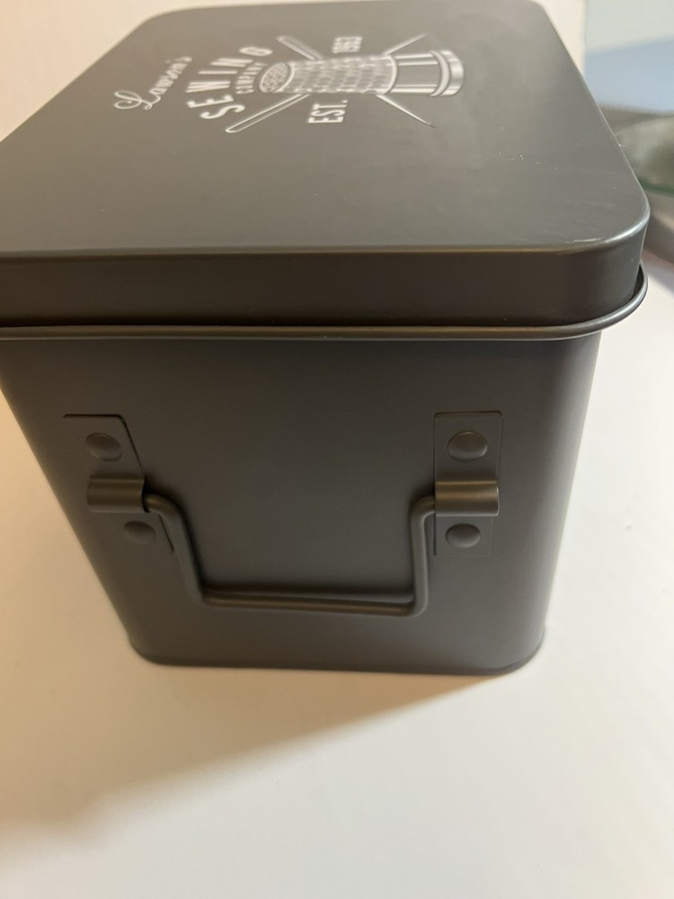 Robely Sewing Cambridge 1963 Metal Storage Box