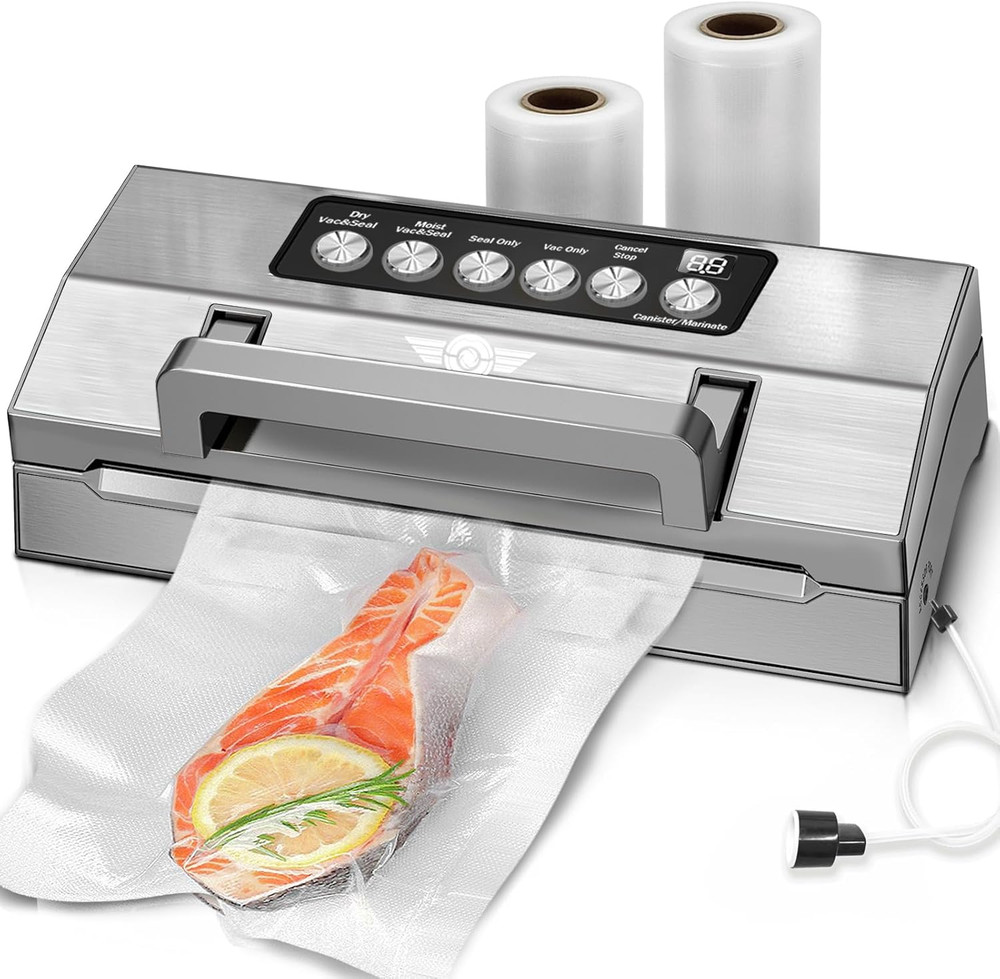 Precision Food Vacuum Sealer Machine, Fully Automatic Vacuum Sealing System, Co