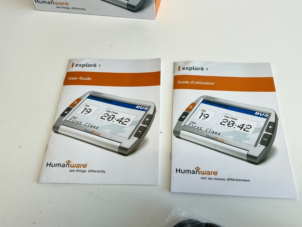 PP27: Humanware Explore 7 Handheld Electronic Magnifier - Read Condition