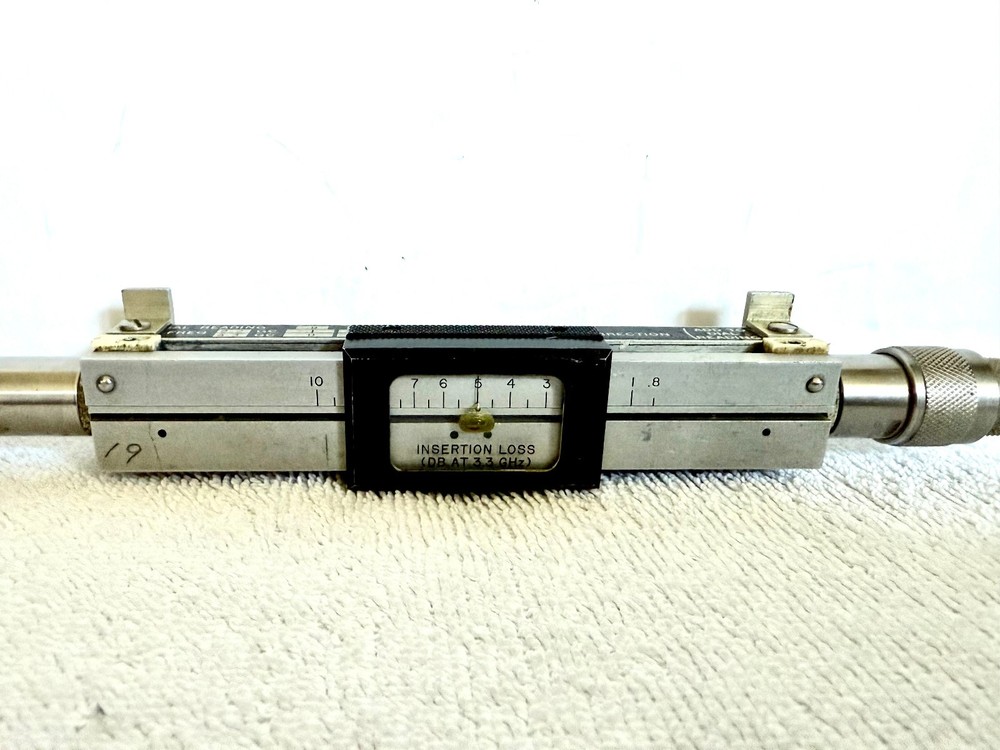 WEINSCHEL SLIDE VARIABLE ATTENUATOR MODEL 2833-1