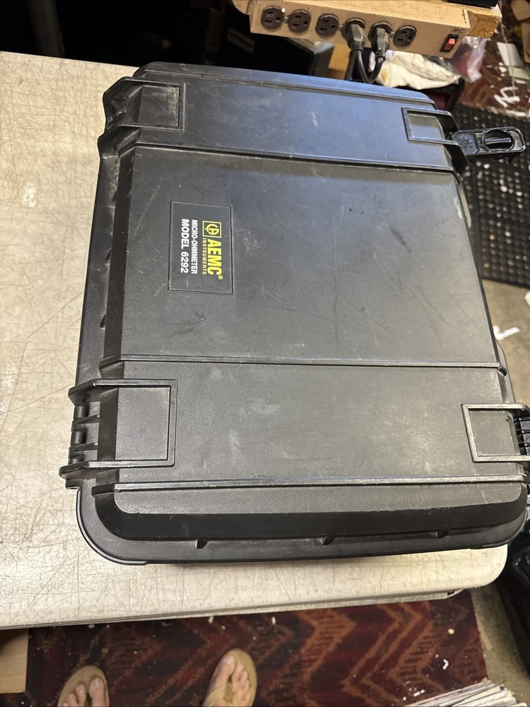 AEMC 6292 Micro-Ohmmeter - Tested - Nice used shape