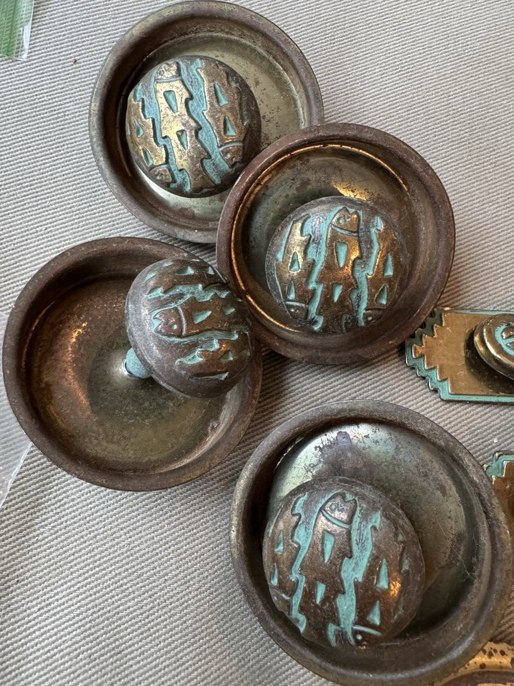 Lot of Brass Dresser Pulls and Knobs