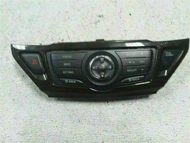 Info-GPS-TV Screen Control Screen Dash Mounted Fits 13-16 PATHFINDER 245146