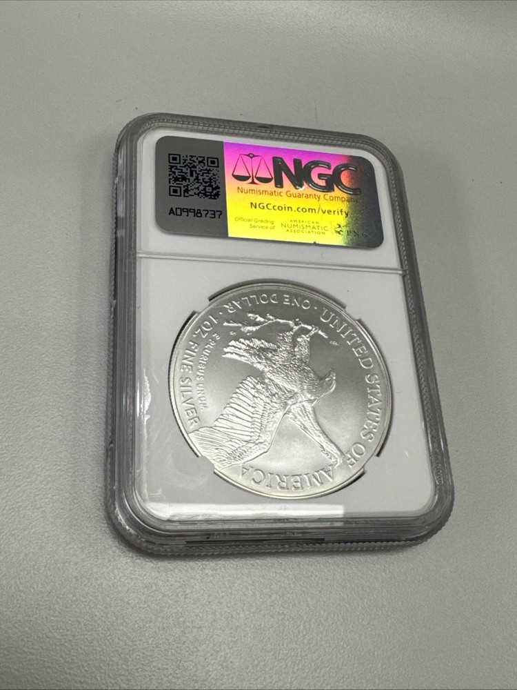2025 $1 American Silver Eagle NGC MS70