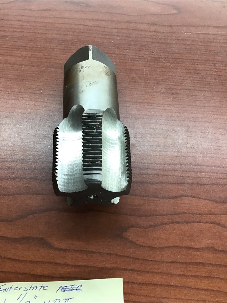 INTERSTATE 1-11/2 NPT HSS 7 FLUTE Pipe Tap