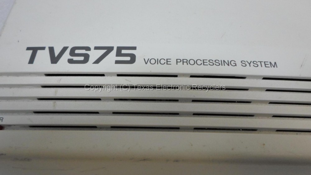 PARTS OR REPAIR - Panasonic TVS75 KX-TVS75 Voice Processing System