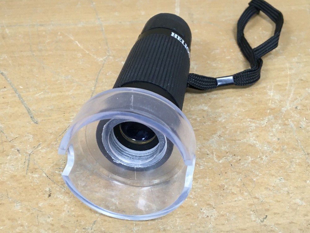 Helios 8x21 Microscope Compact in Carry Case (Scope/Ocular Style)