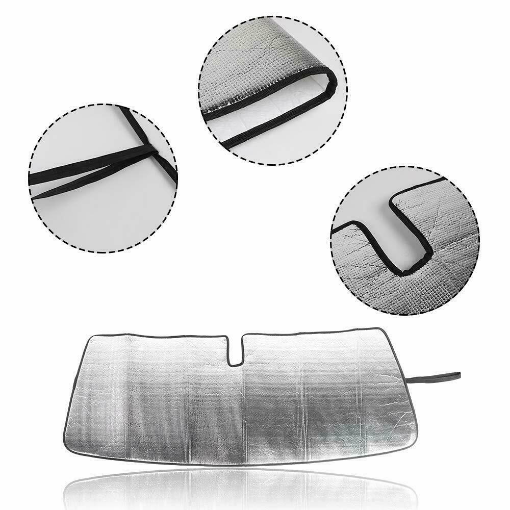 Front Windshield Sunshade Heat Shield Sun Visor Mat For 4Runner 2017-2019