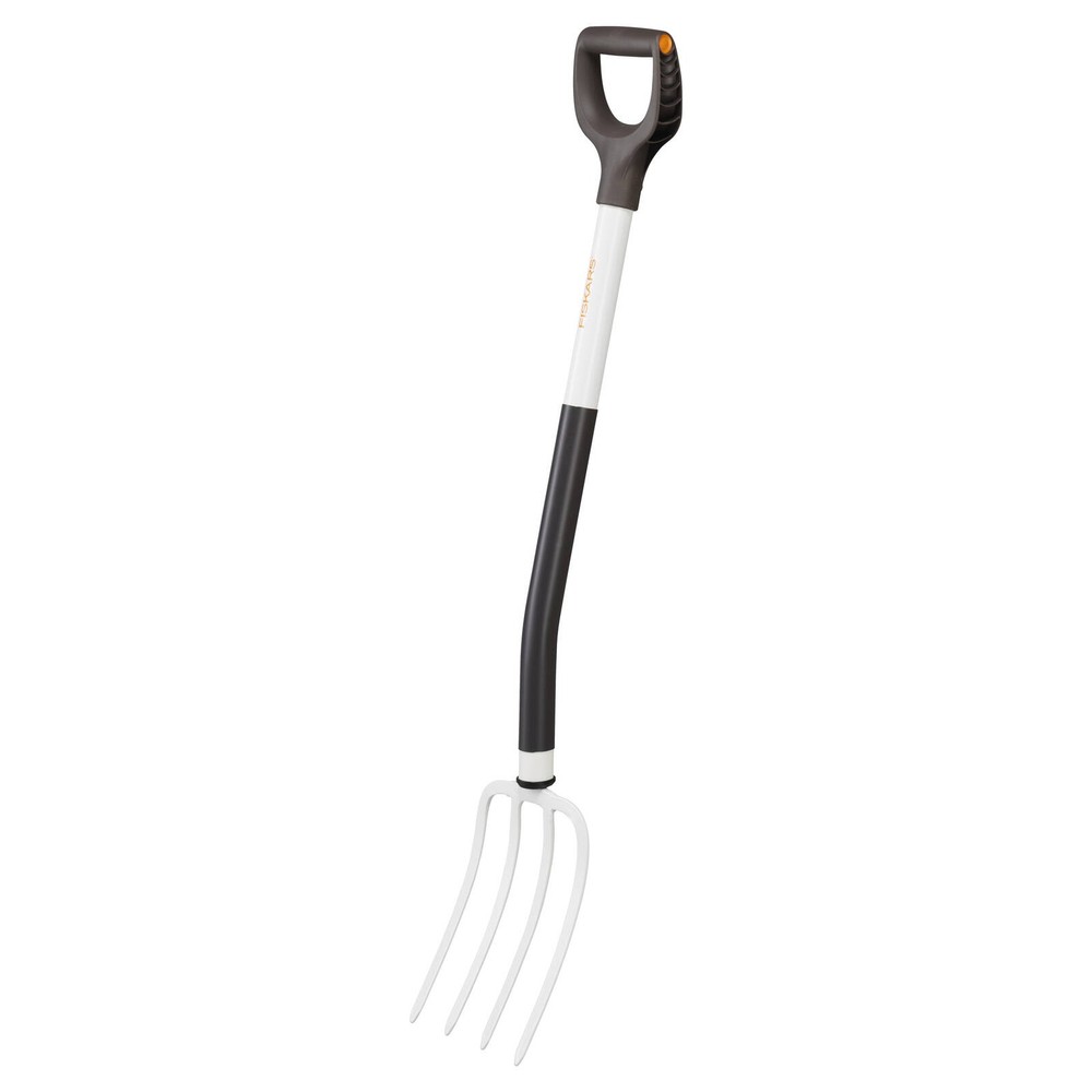Fiskars White Digging Fork