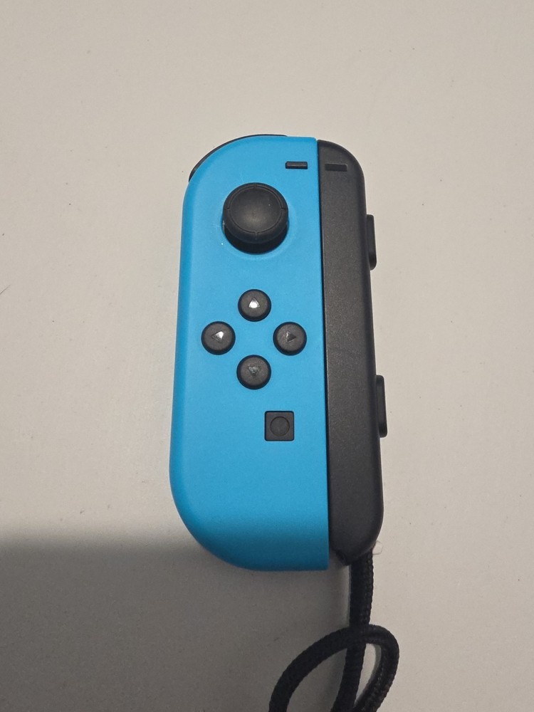 Nintendo Switch Neon Blue & Red Joy-Con Controller W/Straps OEM - Tested Working