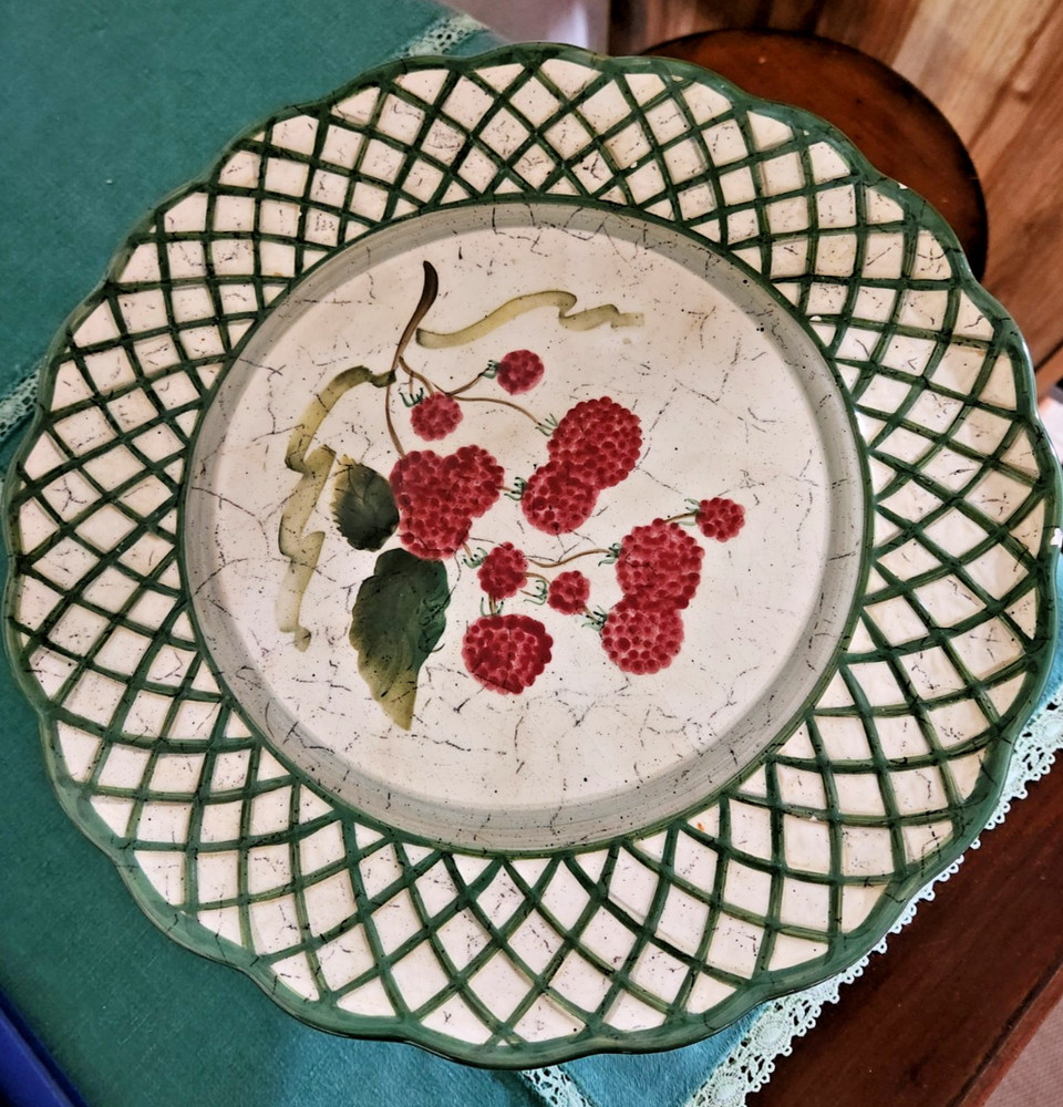 Raymond Waites Cornucopia Pedestal Cake Stand