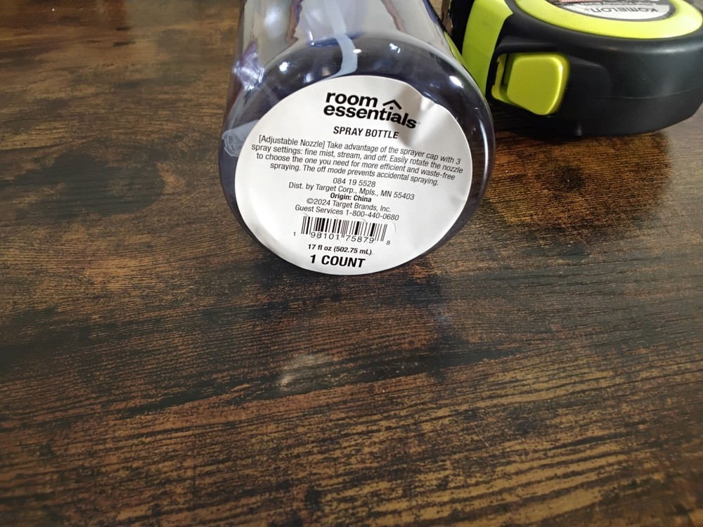 6pk Room Essentials 17 fl oz Spray Bottle – Adjustable Nozzle Blue Trigger