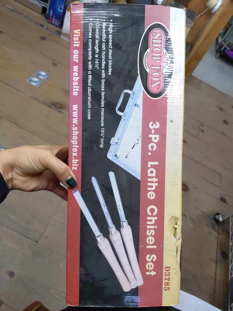 D3785 3-Pc Lathe Chisel Set