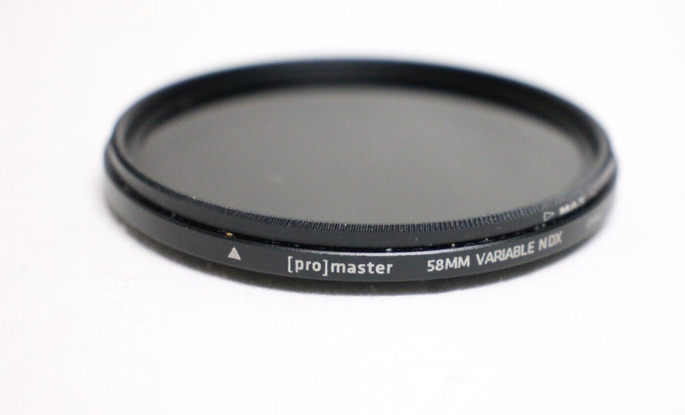 Promaster 58mm Variable NDX Lens Filter