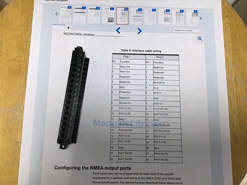 Northstar 961 962 Interface Connector 18 Pin