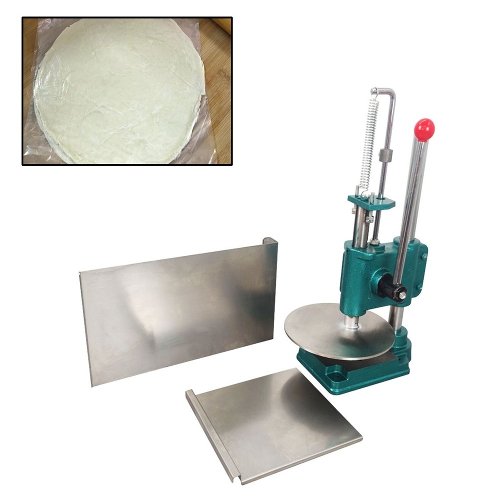 9.5" Manual Pizza Dough Pastry Press Machine Stainless Household