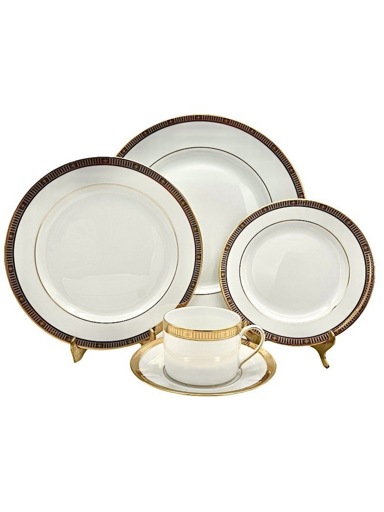 Bernardaud Madison Gold - 5 Piece Place Setting