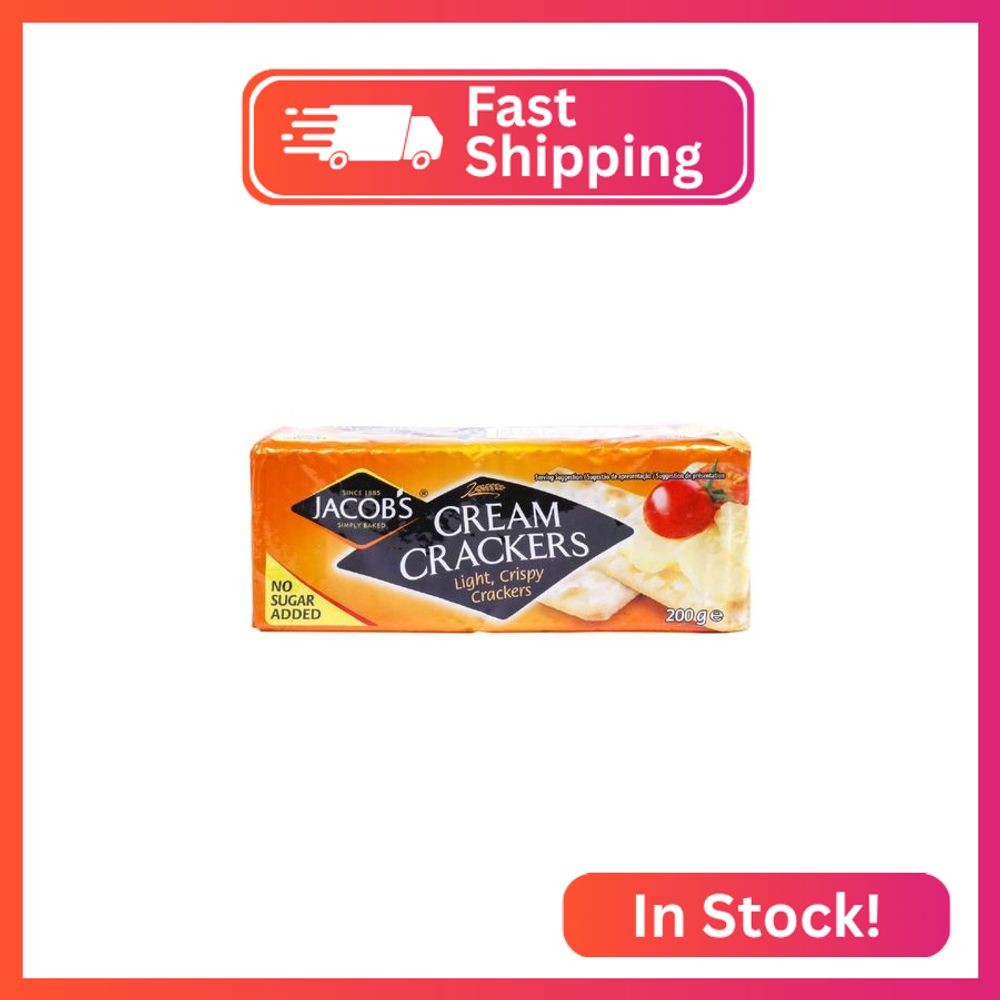 Jacobs Cream Cracker 200g (3 Pack)