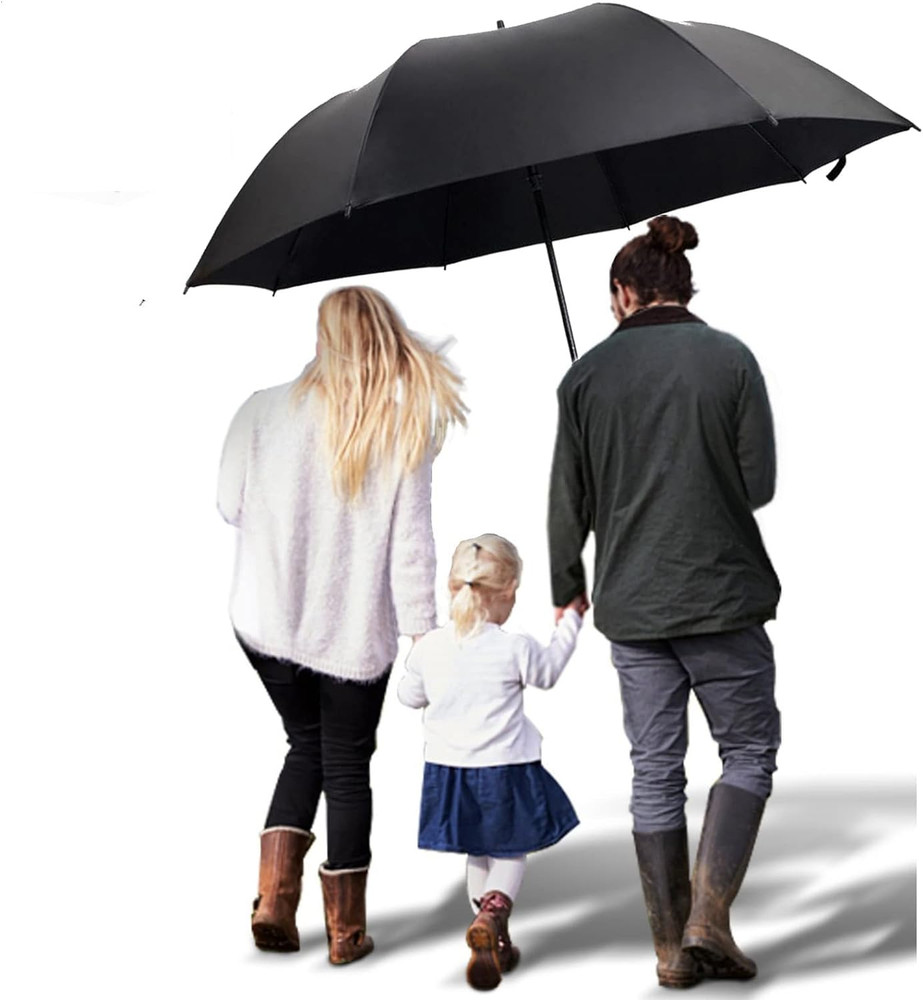 Big Umbrella Large Golf Umbrella 60 Inch Automatic Open Extra Large Windproof Um