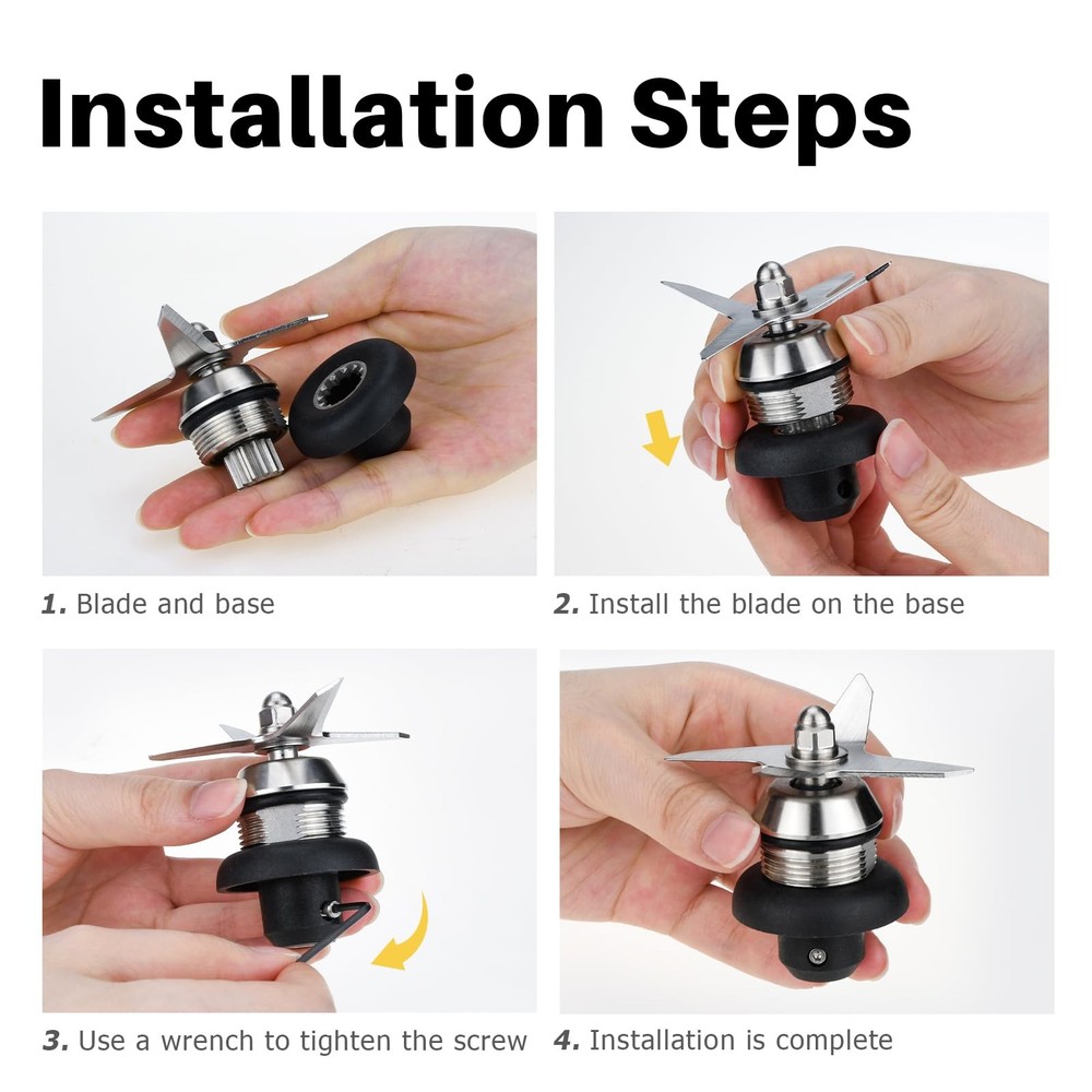 Blender Drive Socket, 5 Pack Drive Socket Replacement 891 802 15546 15547 Com...