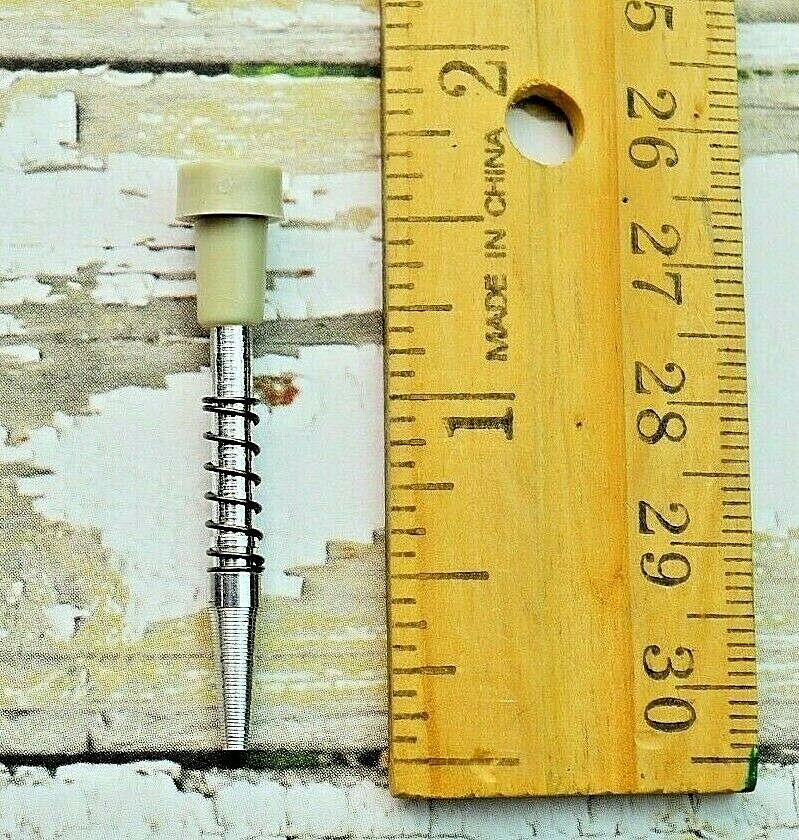 4 Pack - Tapered Plunger Pull Pins w/cap and spring for window screens
