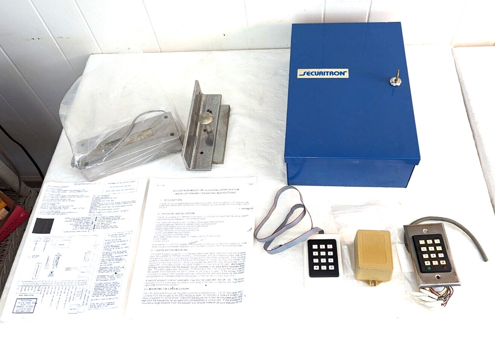SECURITRON DK-30 DIGITAL ENTRY SYSTEM w MAGNALOCK 62GF-12