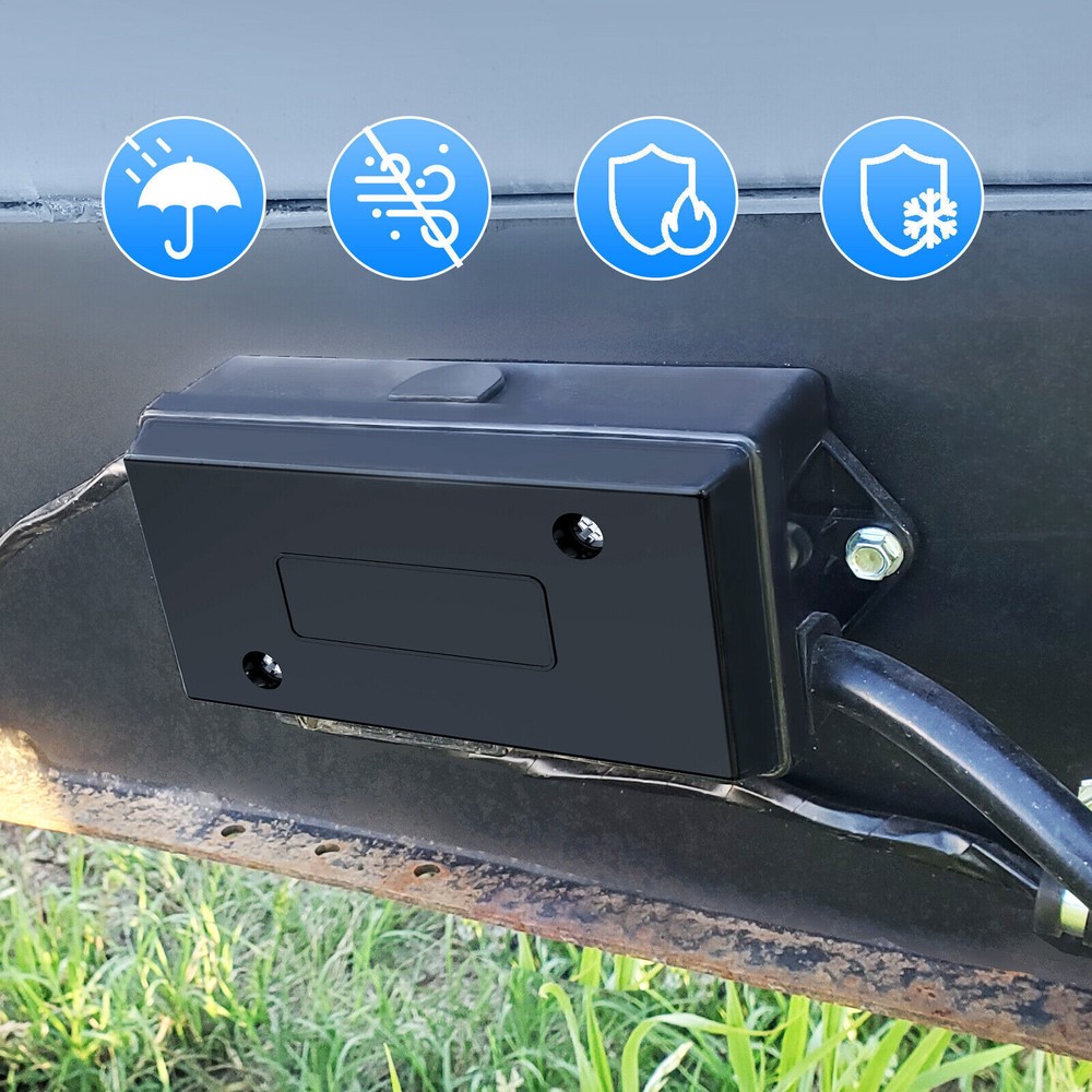 7-Way Plug Trailer Extension Cord, Inline Junction Box & Tail Light Wire Harness