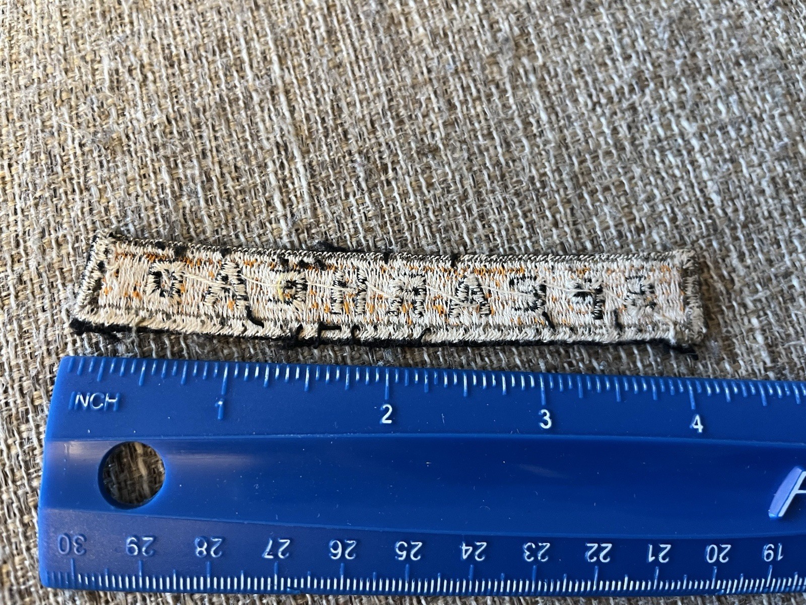 WWII Era US Army Armored Division SPEARHEAD Tab Patch