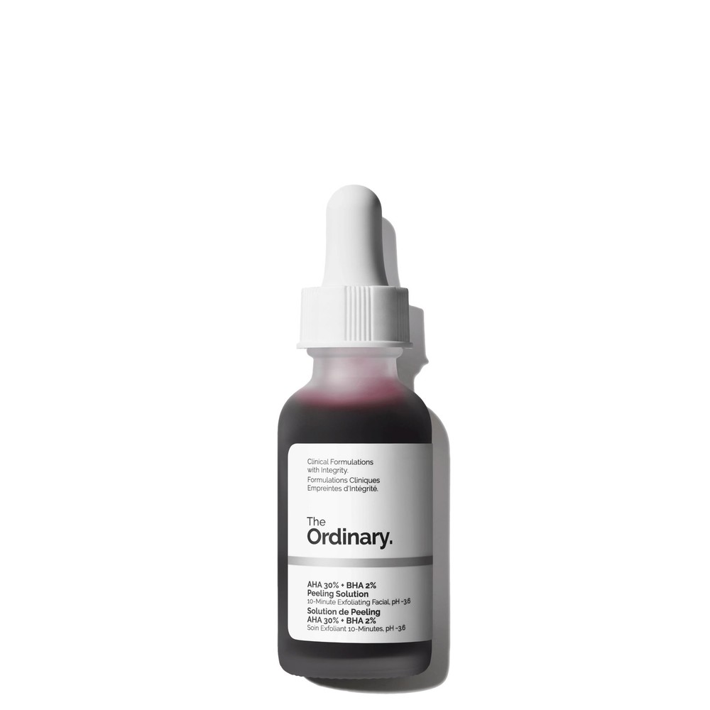 The Ordinary AHA 30% + BHA 2% Peeling Solution, Advanced Exfoliating Peel for...