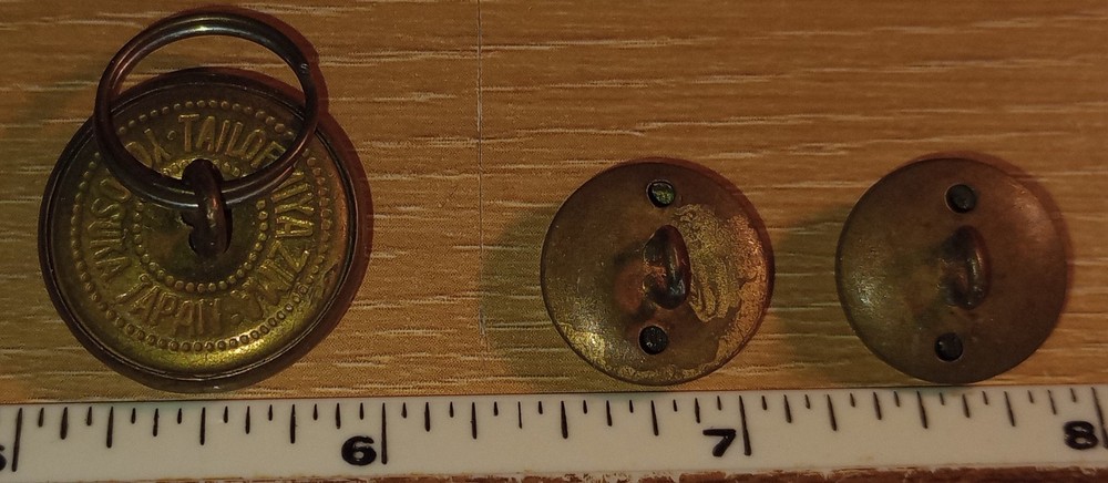 Post WW2 US Navy buttons Japanese made