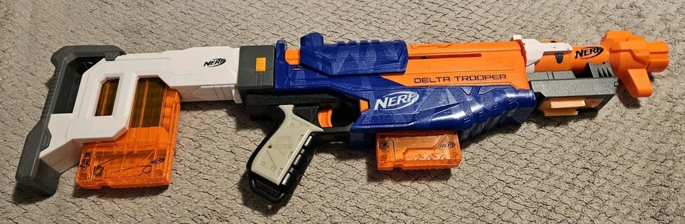 Nerf N Strike Elite Delta Trooper Blaster Tested Working