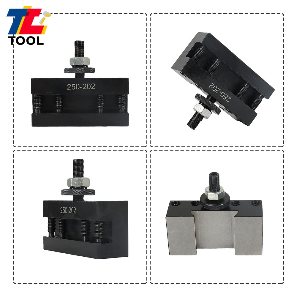 2×BXA #2 250-202 Quick Change Turning Facing Boring Tool Post Holder