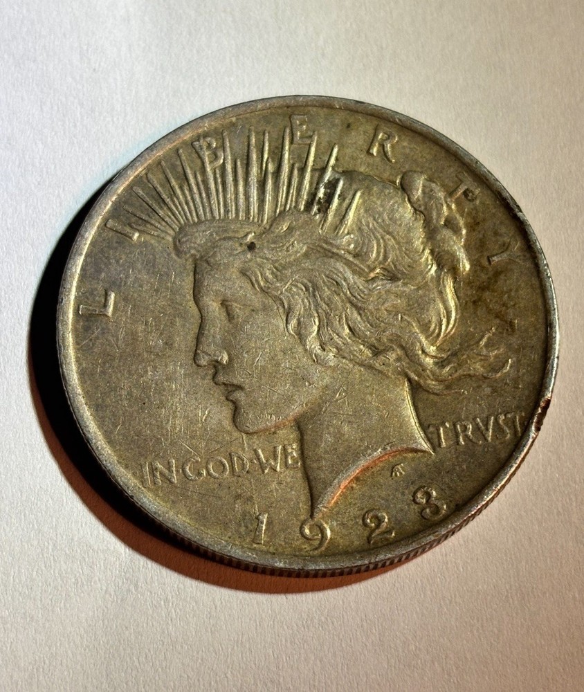 1923 peace silver dollar
