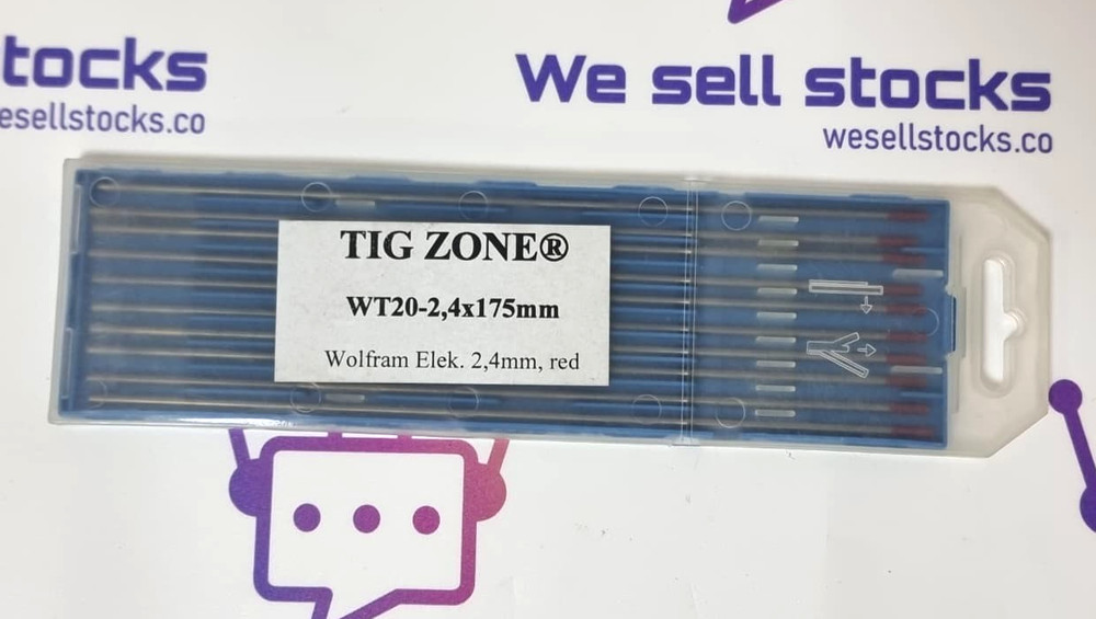 TIG ZONE WT20-2,4X175MM Welding Electrode