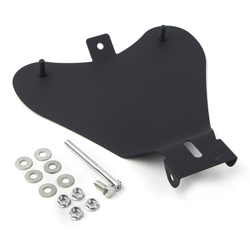 Motorcycle Solo Seat Spring Base Plate Bracket For Harley Chopper Bobber Custom